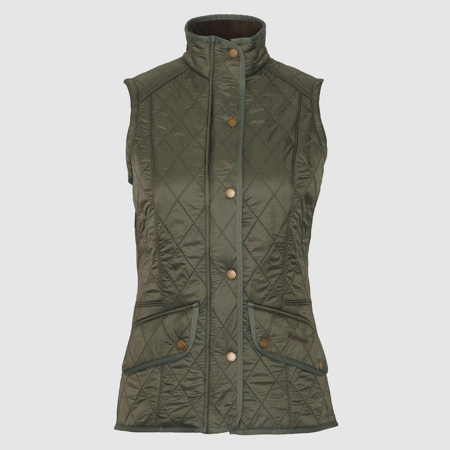 Barbour Steppweste Cavalry  Olive/Olive