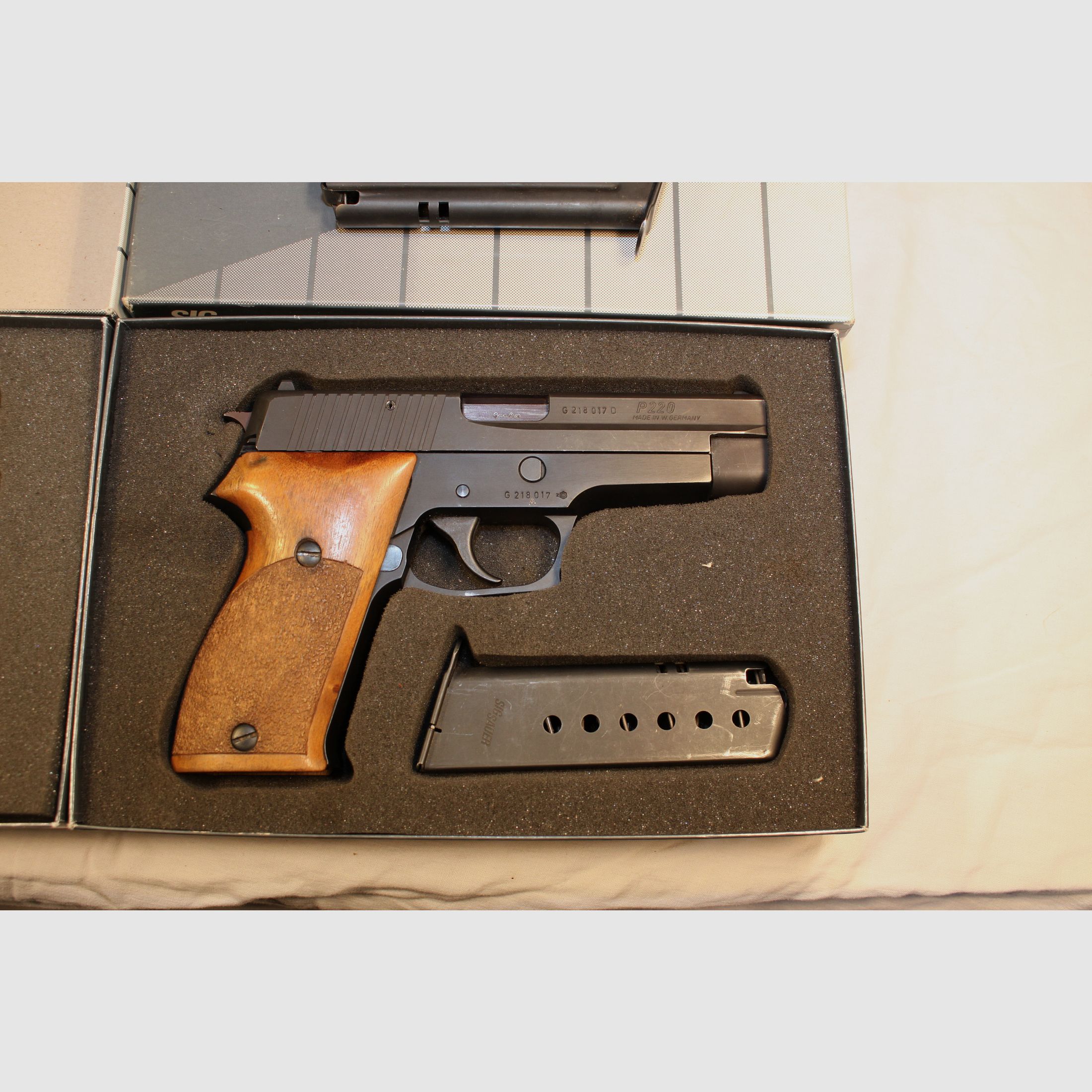 SIG Sauer Selbstladepistole  Modell: 220 + Wechselsystem