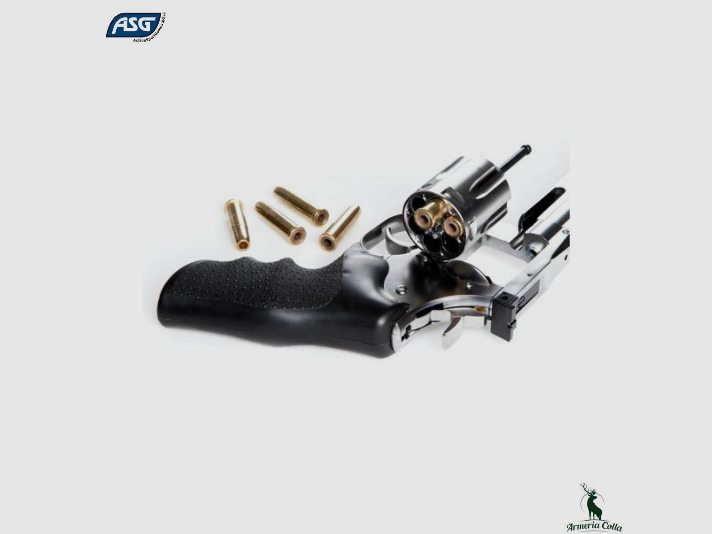 Asg Bossolo Revolver Dan Wesson Aria Compressa BB 4,5mm, immagine 2 di 2