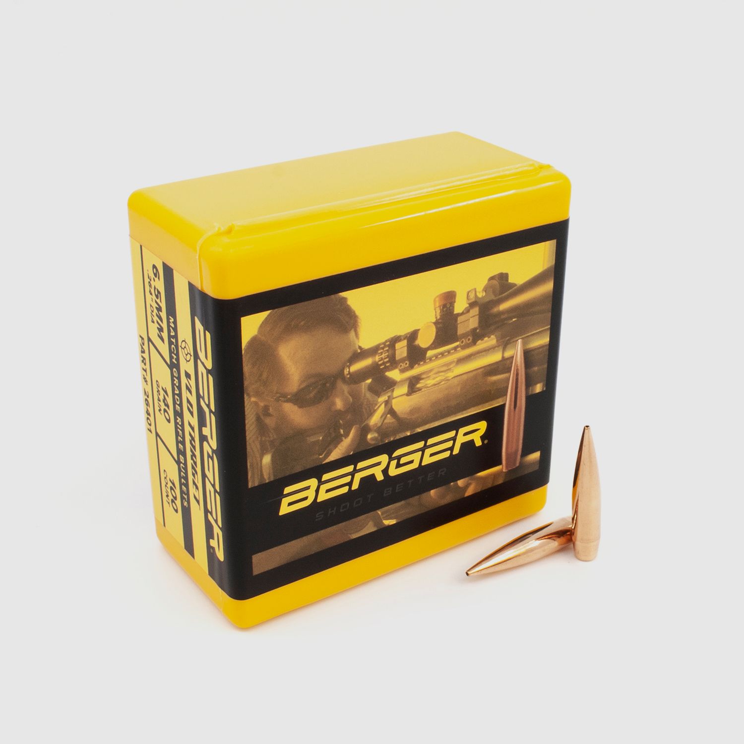 Balle Berger 6,5mm/.264 VLD Target 140GR 100 pièces