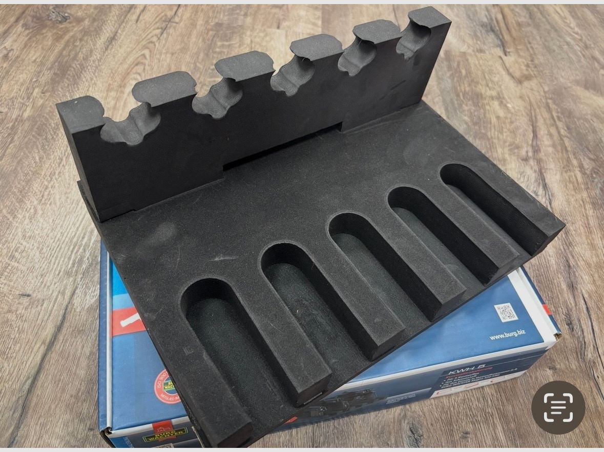 Kurzwaffenhalterung Burgwächter für 5 Kurzwaffen Neuwertig