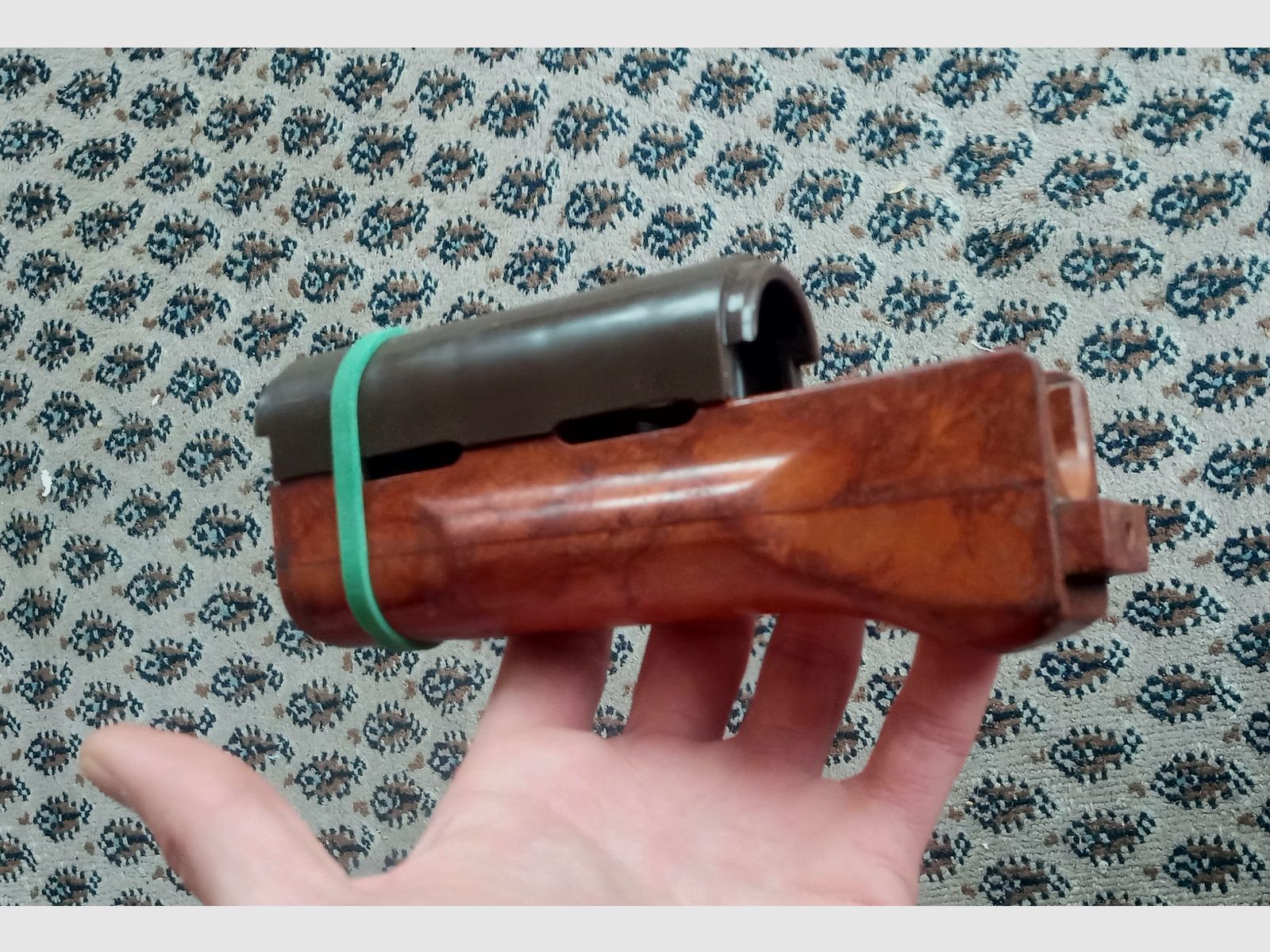 Shagadelic! Vintage Handschutz Baby / lower AK74 Tantal Bakelit Handschutz und Griff / Optional upper DDR Plaste AKM oder Izhmash AK-74M Handschutz