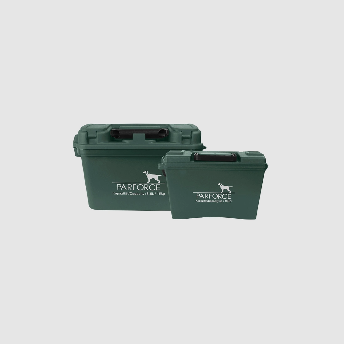 Parforce 2er Set Transportboxen olive, Bild 2 von 2