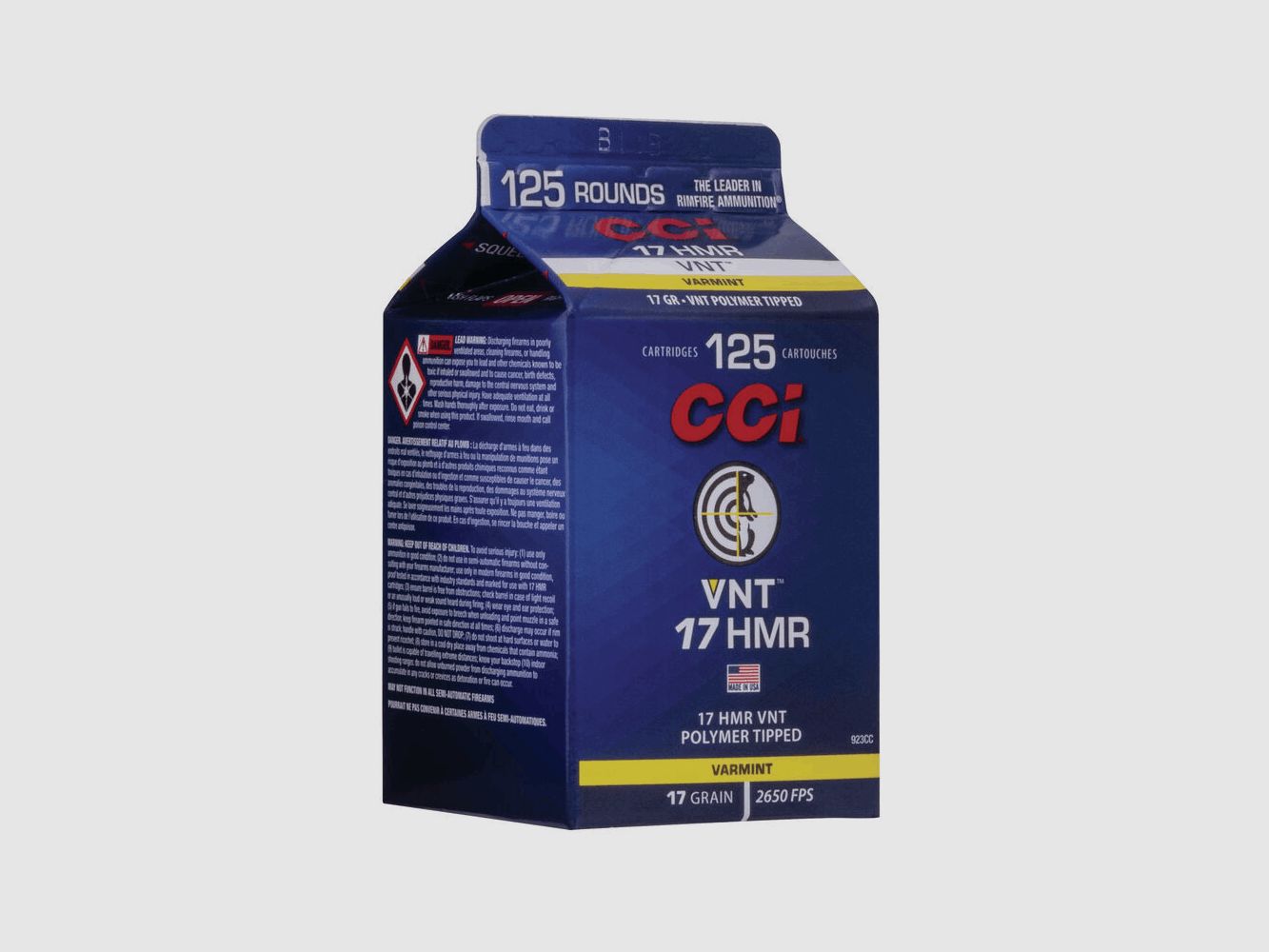 CCI .17HMR VNT 1,1Gramm /17grs 125Stk