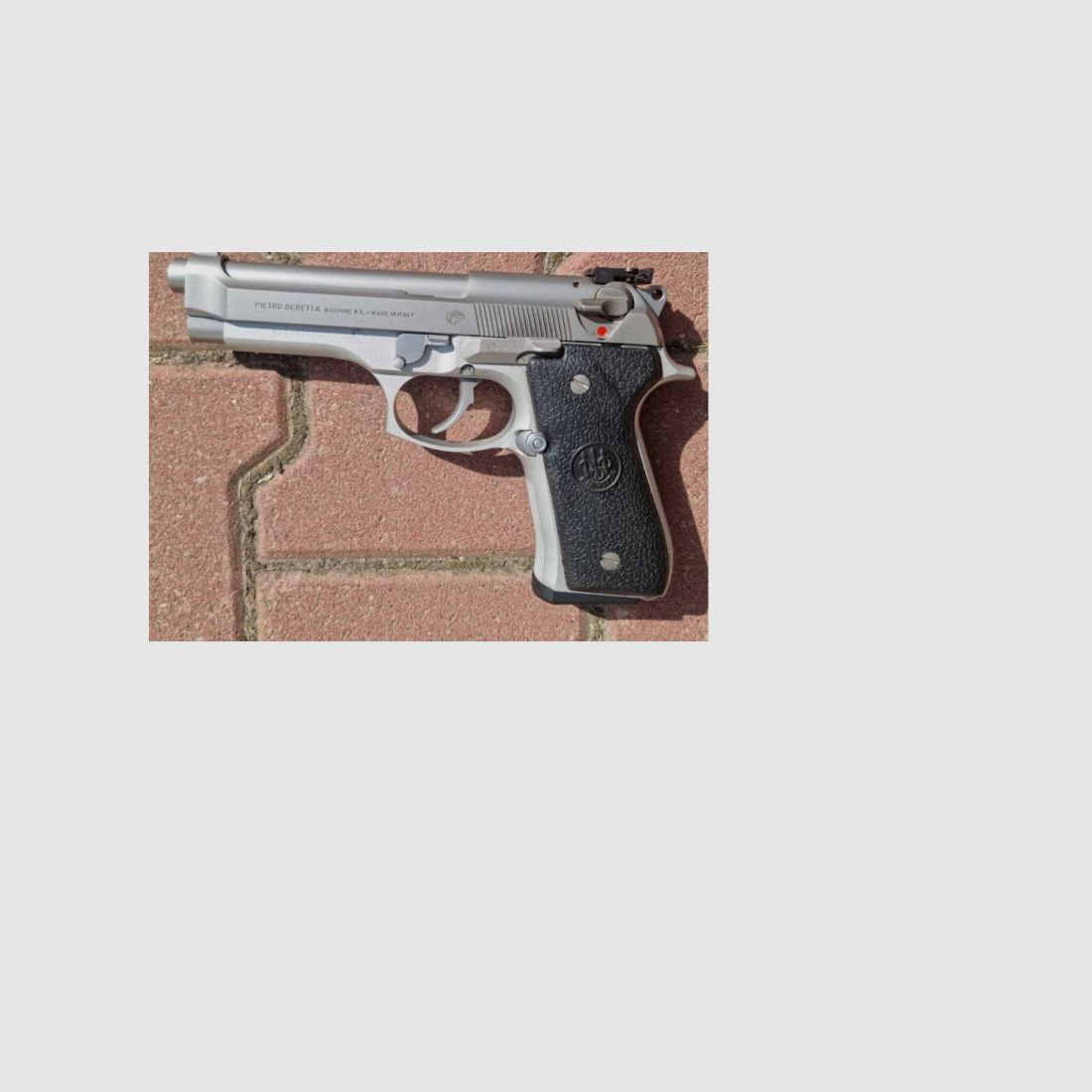 Beretta 92 FS Steinles INOX Pistole, Kal 9,, Luger