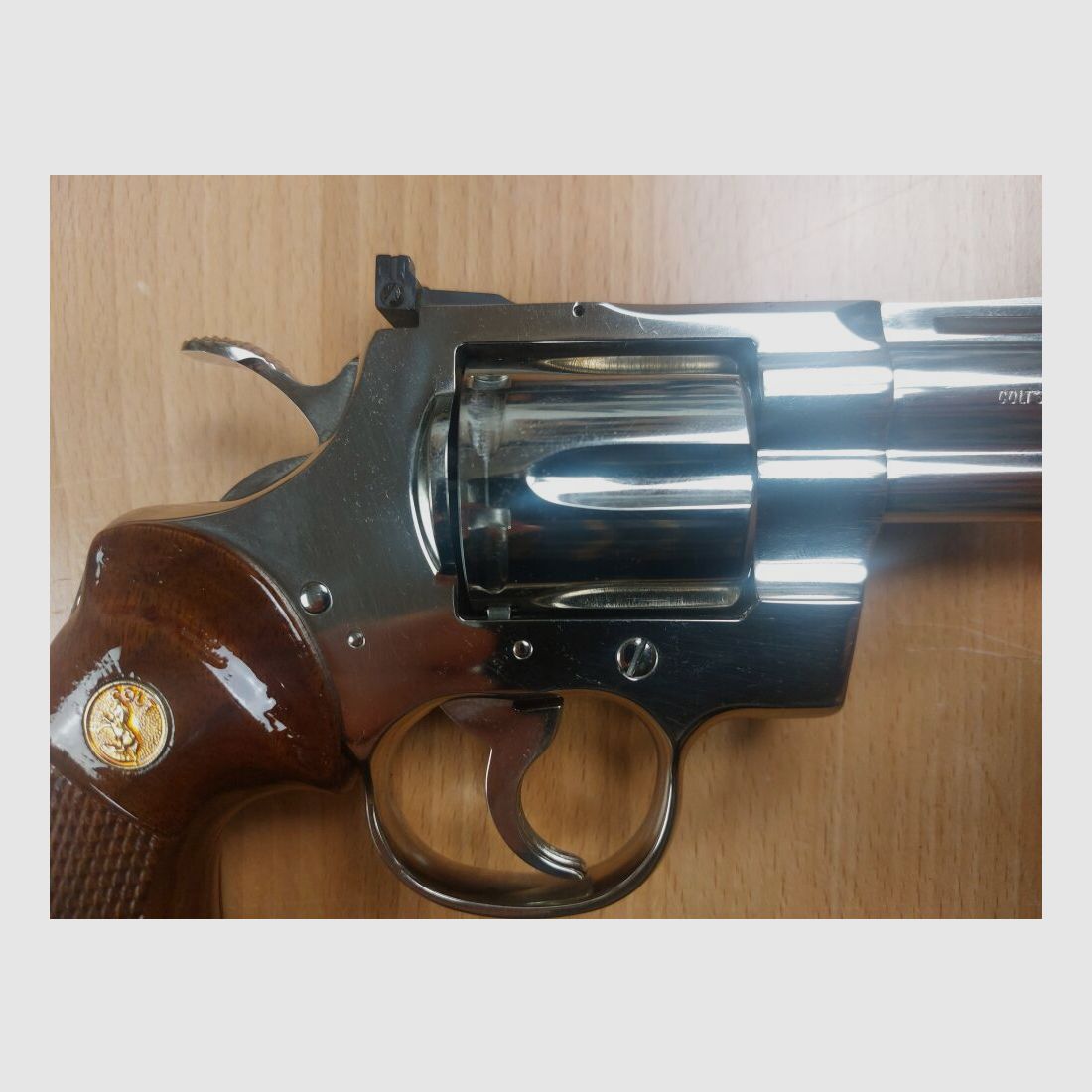 Colt, USA Python, Nickel