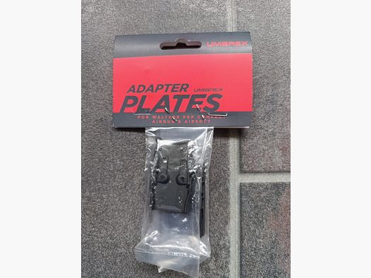 Adapterplatten RED DOT für Walther PDP T4E RAM Airsoft 6mm BB, 4,5mm