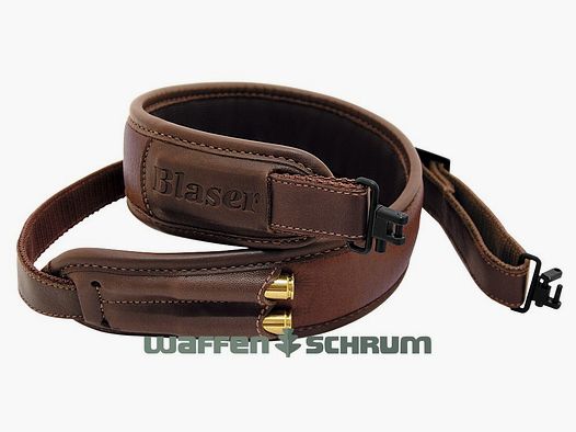 Blaser Gewehrriemen Leder - braun