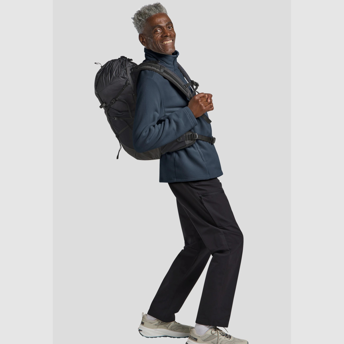 JACK WOLFSKIN Winterstein Fz M Fleecejacke Herren Midnight Sky