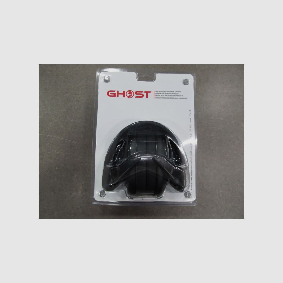 GHOST Casques de Tir Anthracite, image 1 sur 2