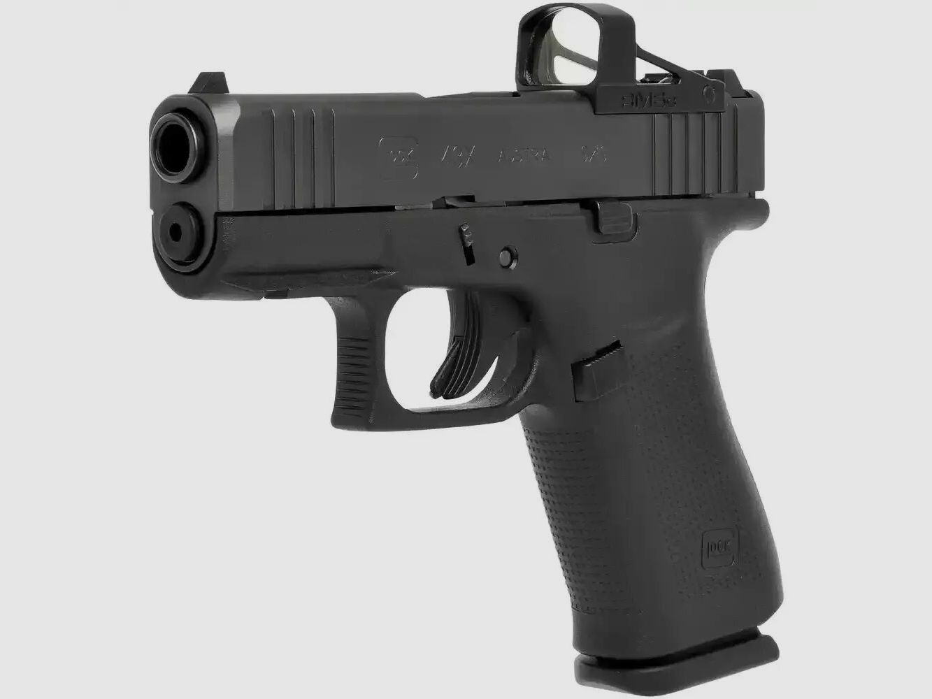 Glock Halbautom. Pistole Glock 43X Gen.5 R MOS FS inkl.RMSc Shield Red Dot im Kaliber 9mm Para (9x19)