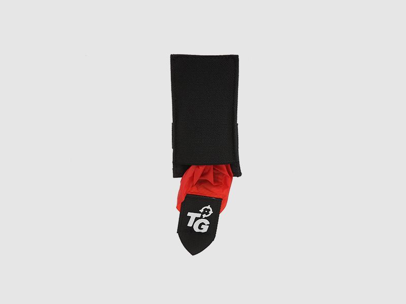 TG Airsoft Dead Red Rag Pouch - Black [8FIELDS]