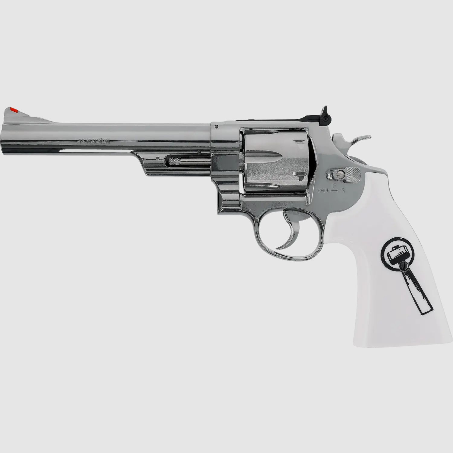 Smith & Wesson 629 Trust Me 6" NKL-WHT CO2 Revolver 4,5mm Diabolo