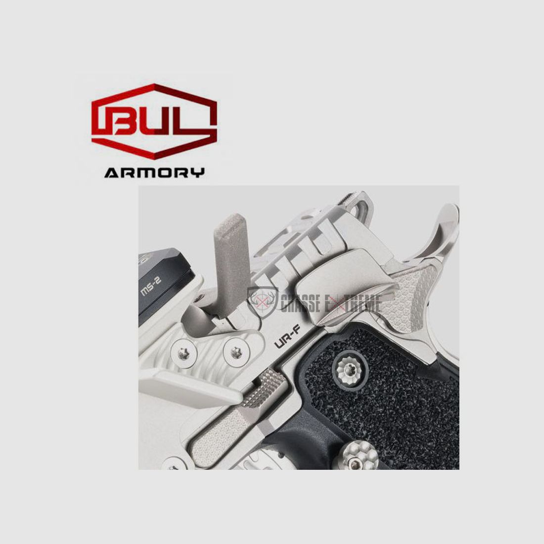 Pistola BUL SAS II UR-F Argento Cal 9mm, immagine 3 di 5