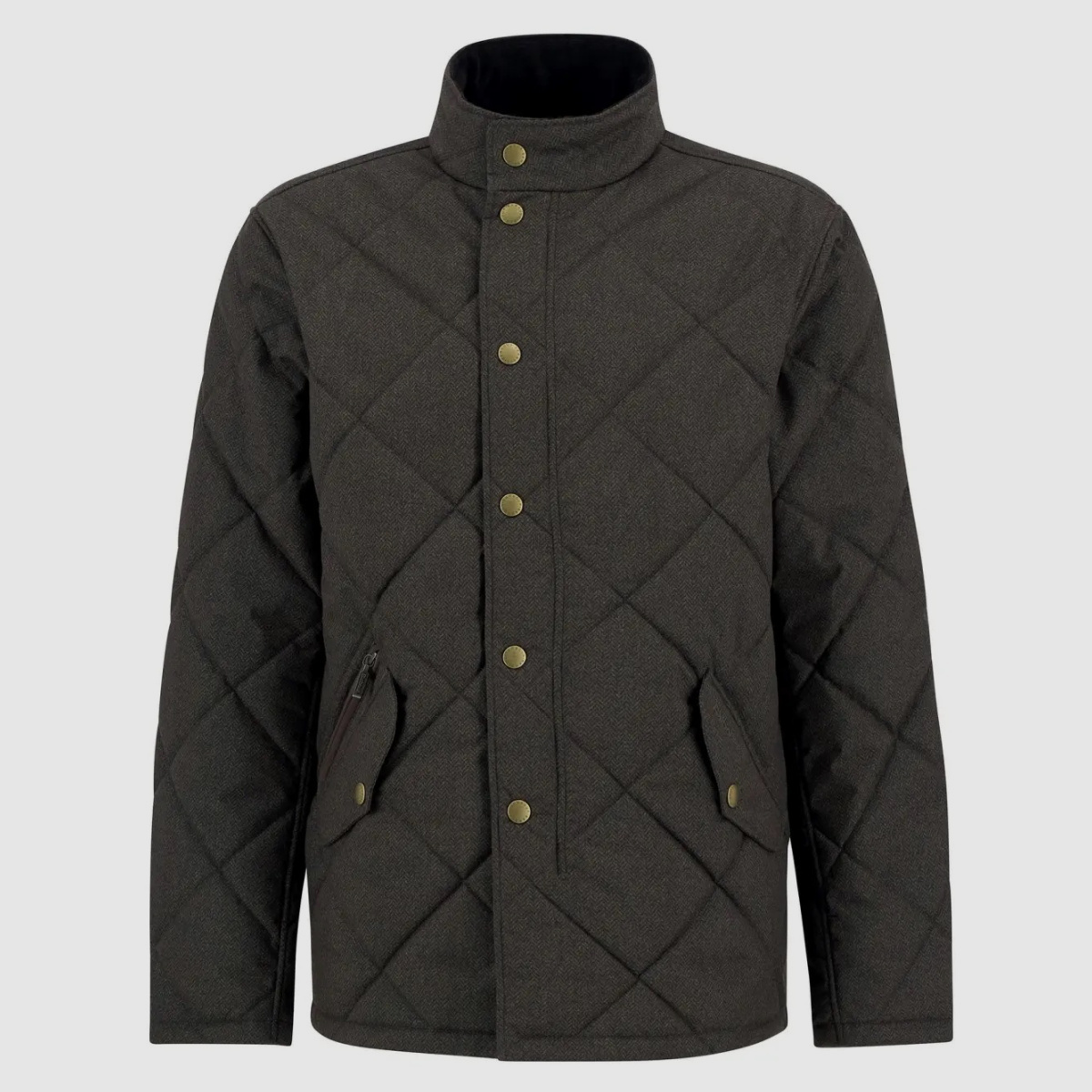 BARBOUR Chaqueta Acolchada de Invierno Shoveler Oliva