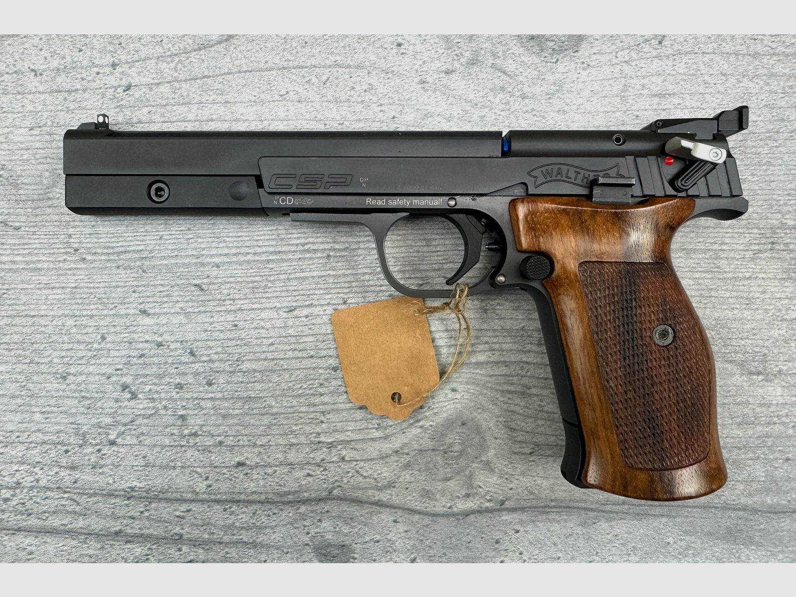 Vorführwaffe Carl WALTHER CSP Dynamic .22lr einstellbarer Matchabzug Sportpistole
