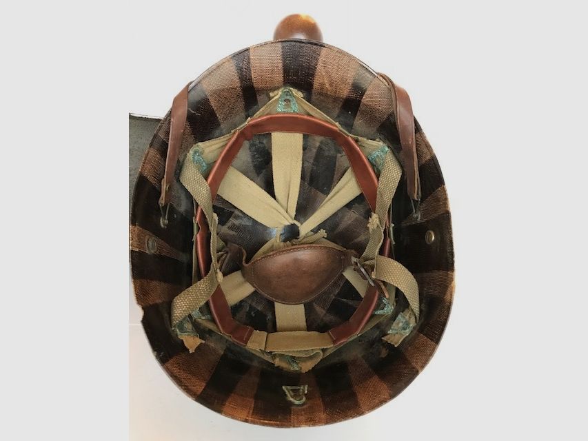 Original steel helmet US M1 Parachute Regiment from WW2