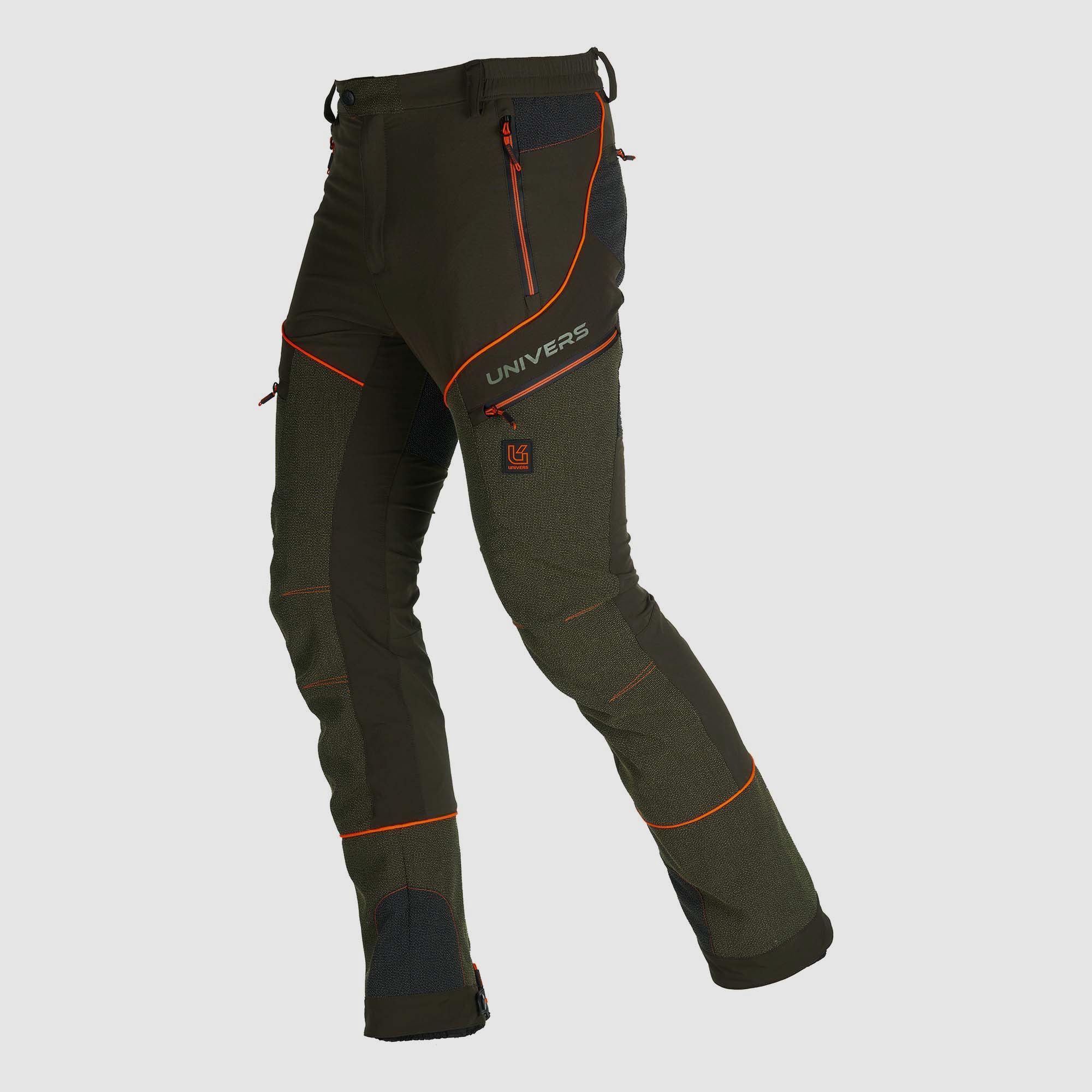 UNIVERS PANTALONE RACER CORDURA GRÜN/ORANGE, Bild 9 von 28