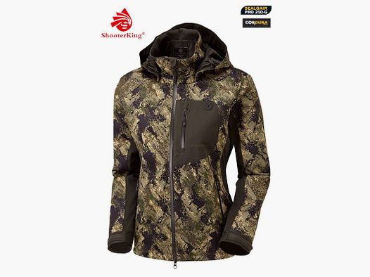 Shooterking Huntflex Damen Jacke Digital Camo Forest Mist