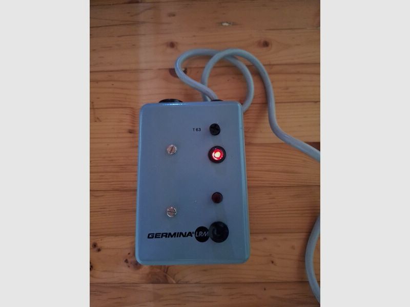 Original DDR GST Fernbedienung elektrisch für Scheibenwechselanlage / Schießkasten von LRM