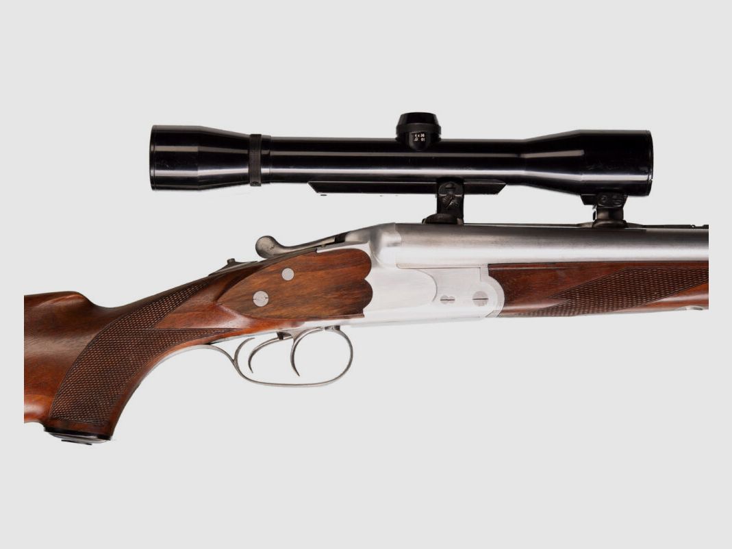 Sajovec double rifle drilling