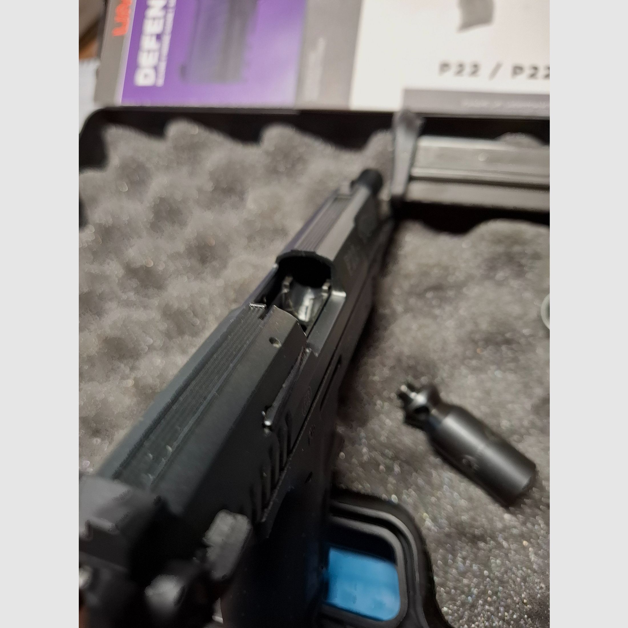 Walther P22 9mm P.A.K. PTB 778 "like new, zdjęcie 4 z 5