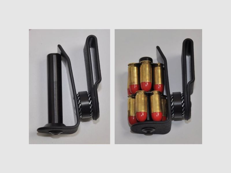 1 x SICKINGER Clip Halter > für 2x Moon-Clip 9mm 9x19 8-Shoot oder .45 ACP 6-Shot | S&W 629 Korth NX