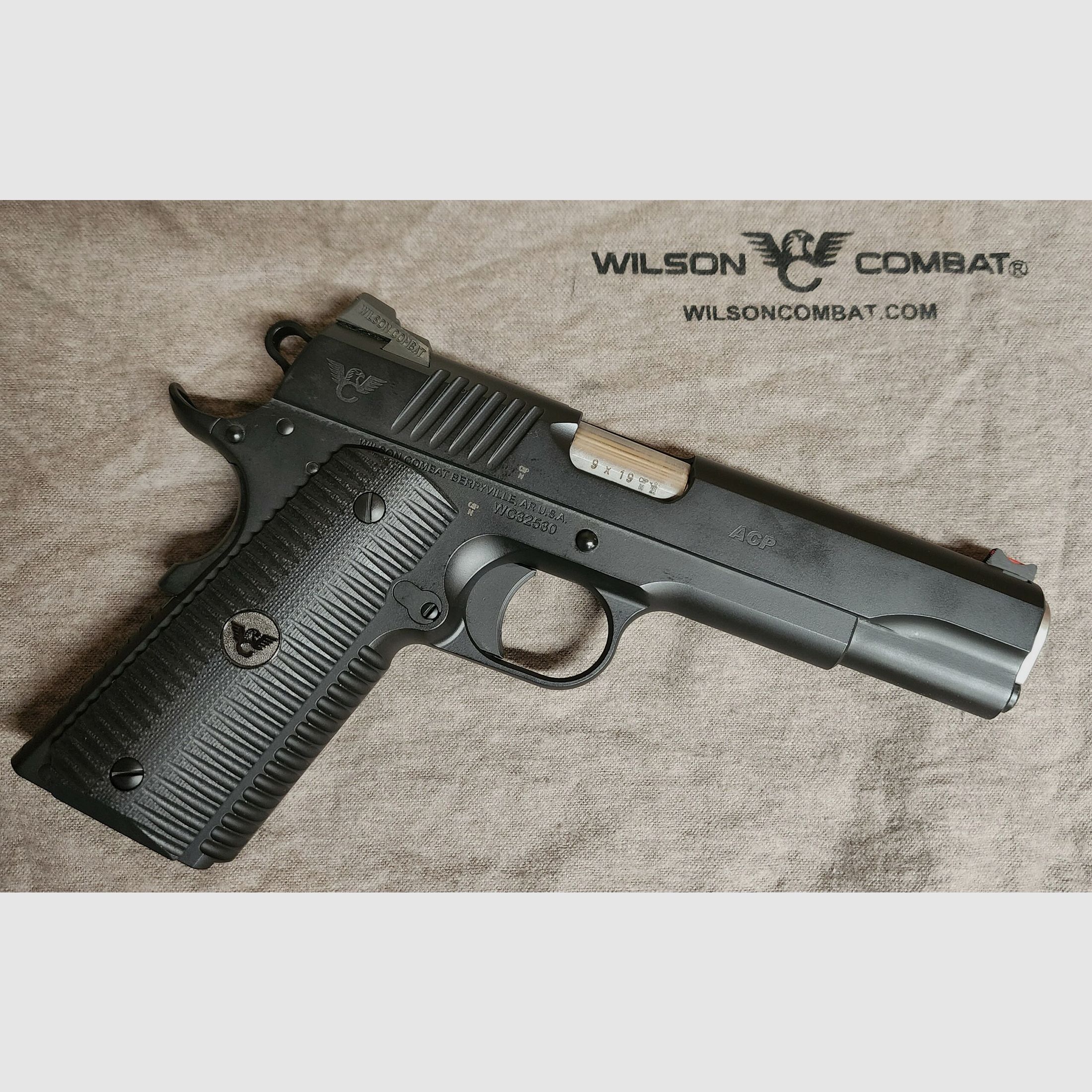 WILSON COMBAT 1911 Acp Full Size Kal 9×19 Schwarz (auf Bestellung), Bild 8 von 8