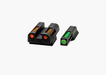 Conjunto de visores N-LiteWave naranja/verde CZ Pistol
