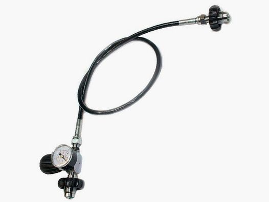 METALSUB TRANSFERGERÄT LUFT MIT MANOMETER DIN 200/300 2M