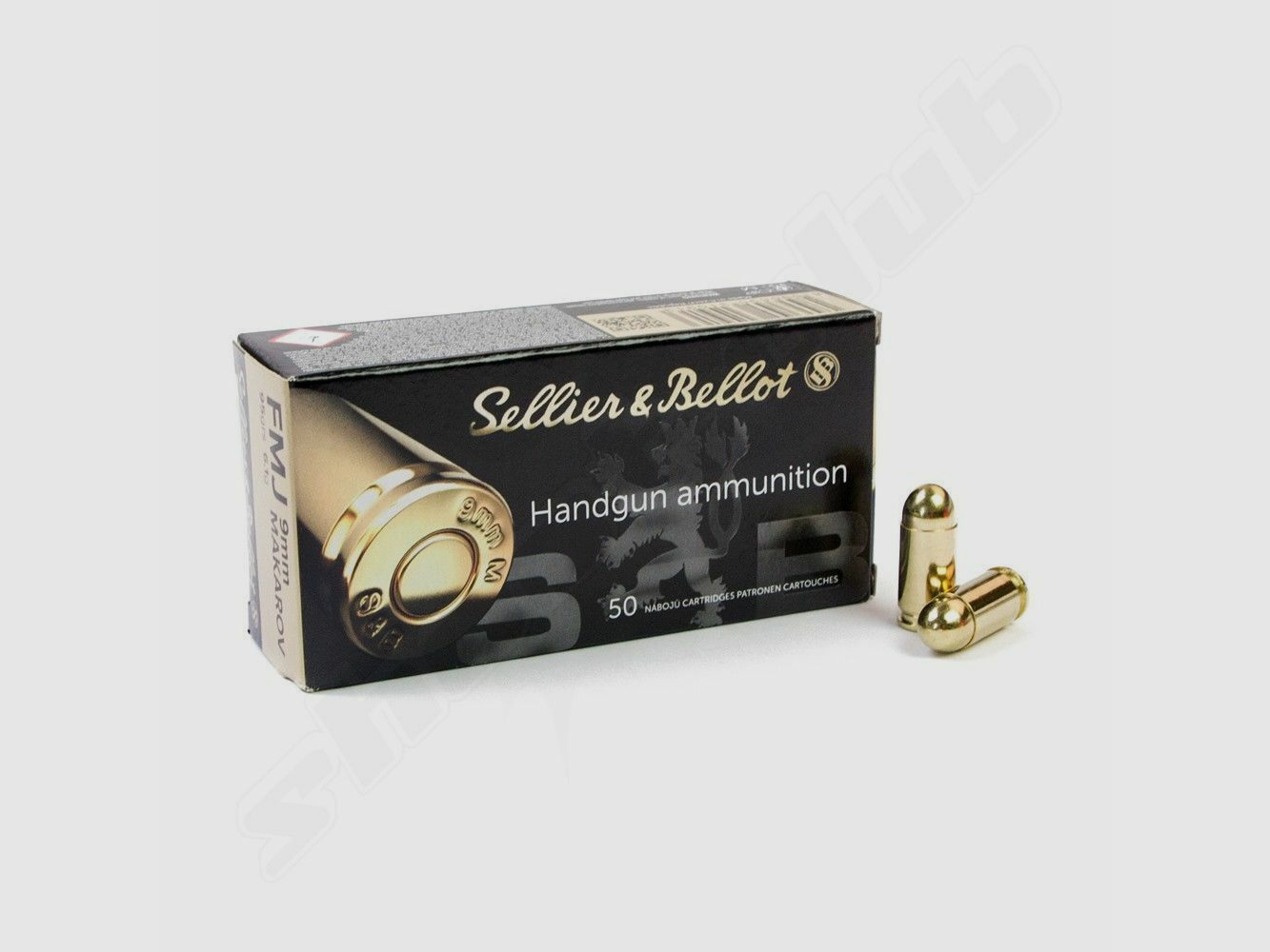 Sellier & Bellot FMJ 96grs 50Stk. 9mmMakarov