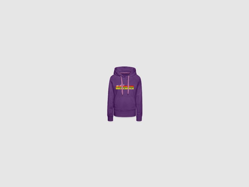 say NO to Hoplophobia - Frauen Premium Hoodie Schwarz