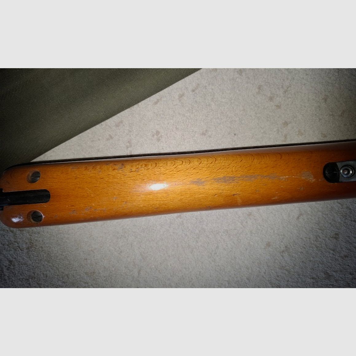 Rifle de aire DDR "Haenel" Suhl, modelo III-284