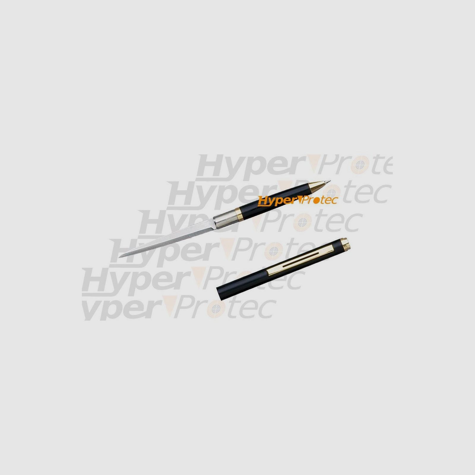 Schreibmesser in Form eines Stifts - Schwarz, Bild 2 von 2