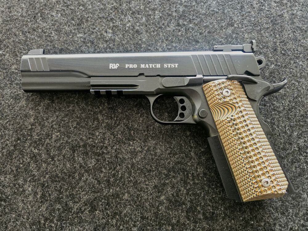 RBF 1911er-Manufaktur Ltd. RBF PRO MATCH STST, 6"-Longslide
