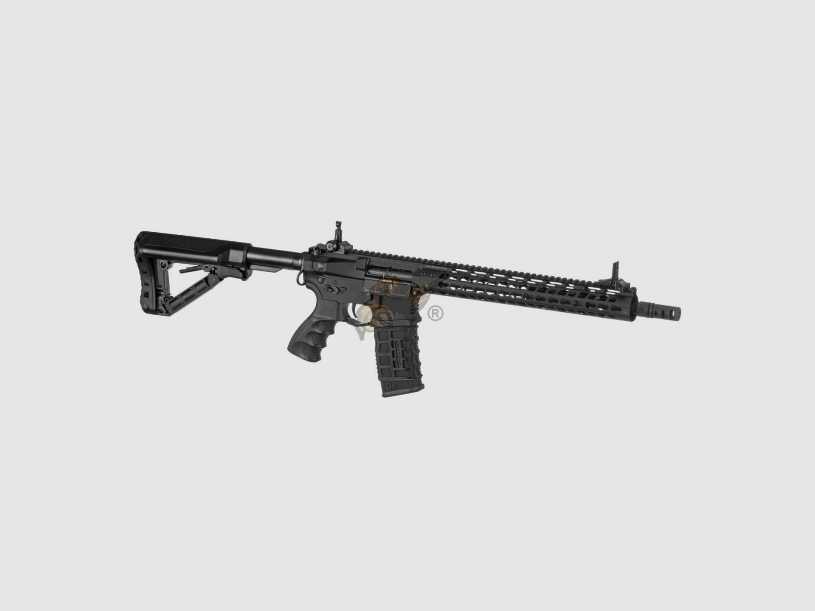 G&G GC16 Wild Hog 13,5" mit ETU in Schwarz Airsoft S-AEG frei ab 18