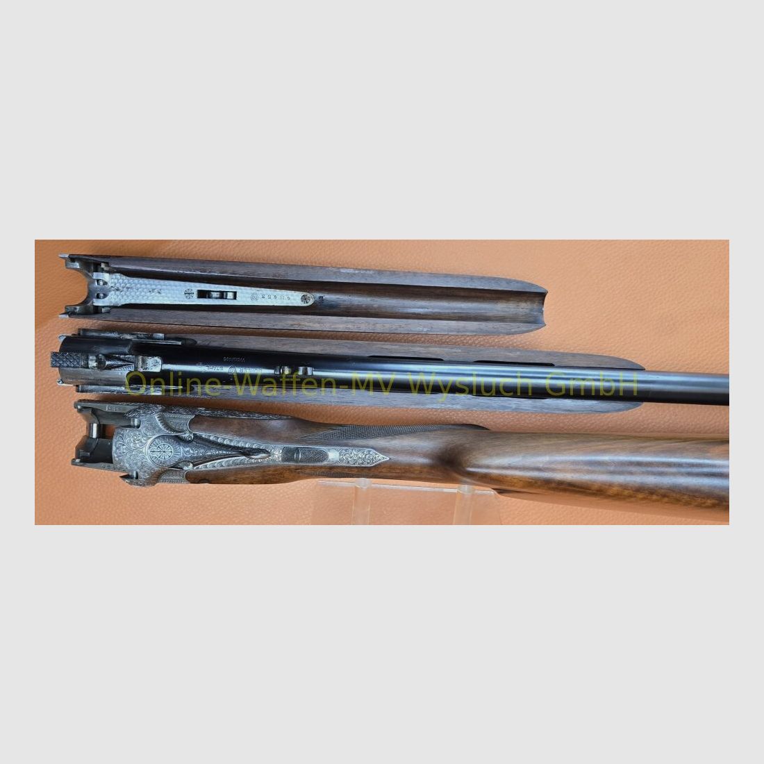 Very rare TOP! Merkel 303 E with side locks Q1