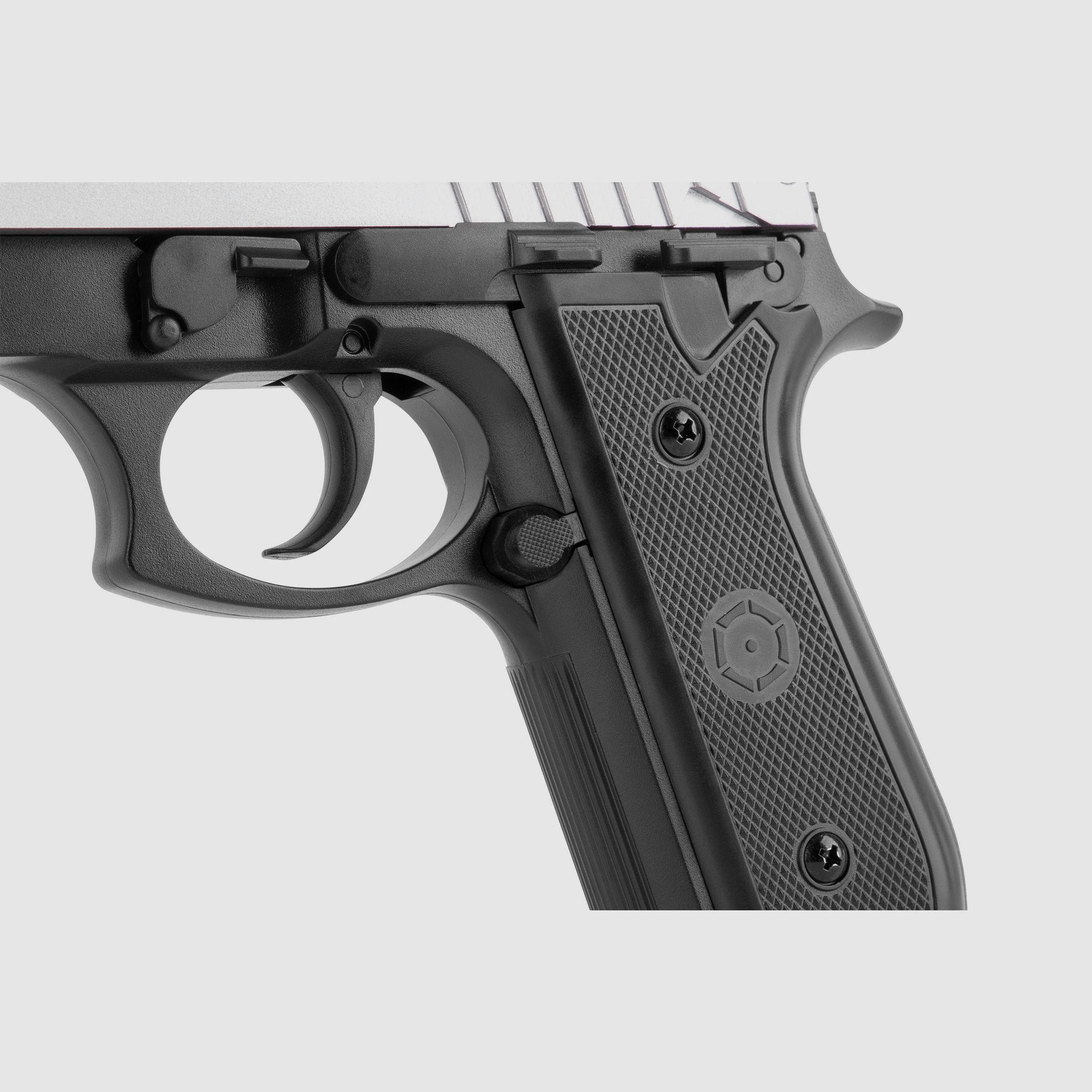 Cybergun PT92 H.P.A. Argent/Noir 6mm - Airsoft à ressort