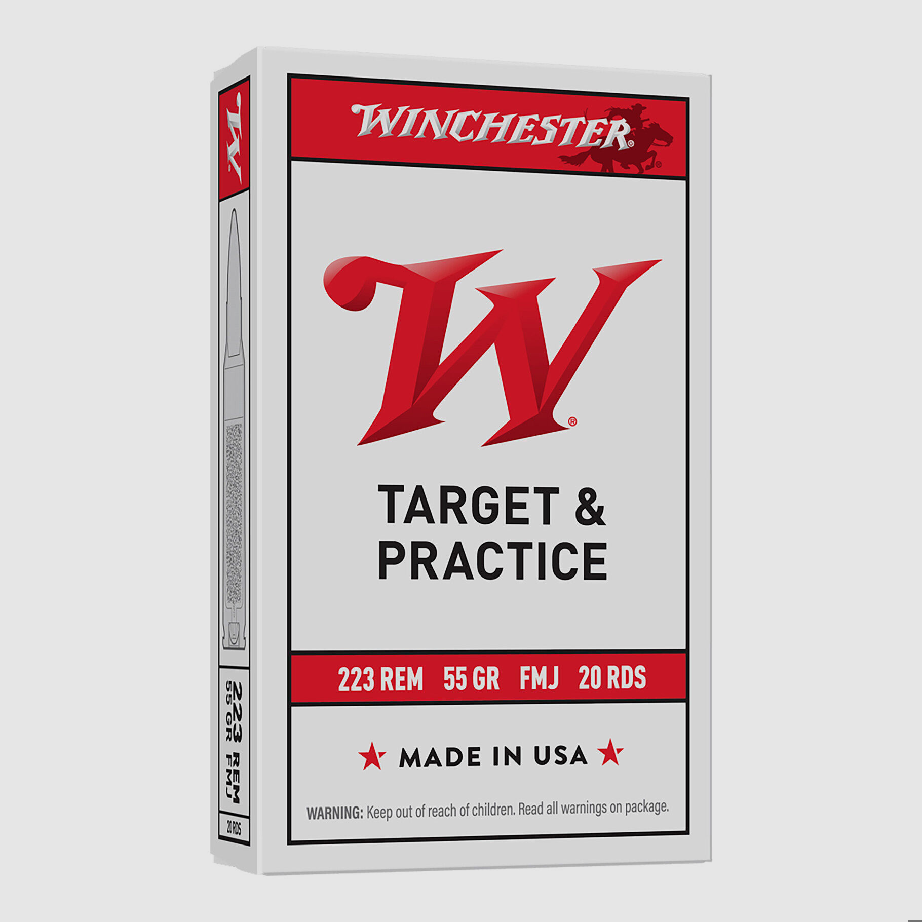 Winchester FMJ 55grs - 20 Stk