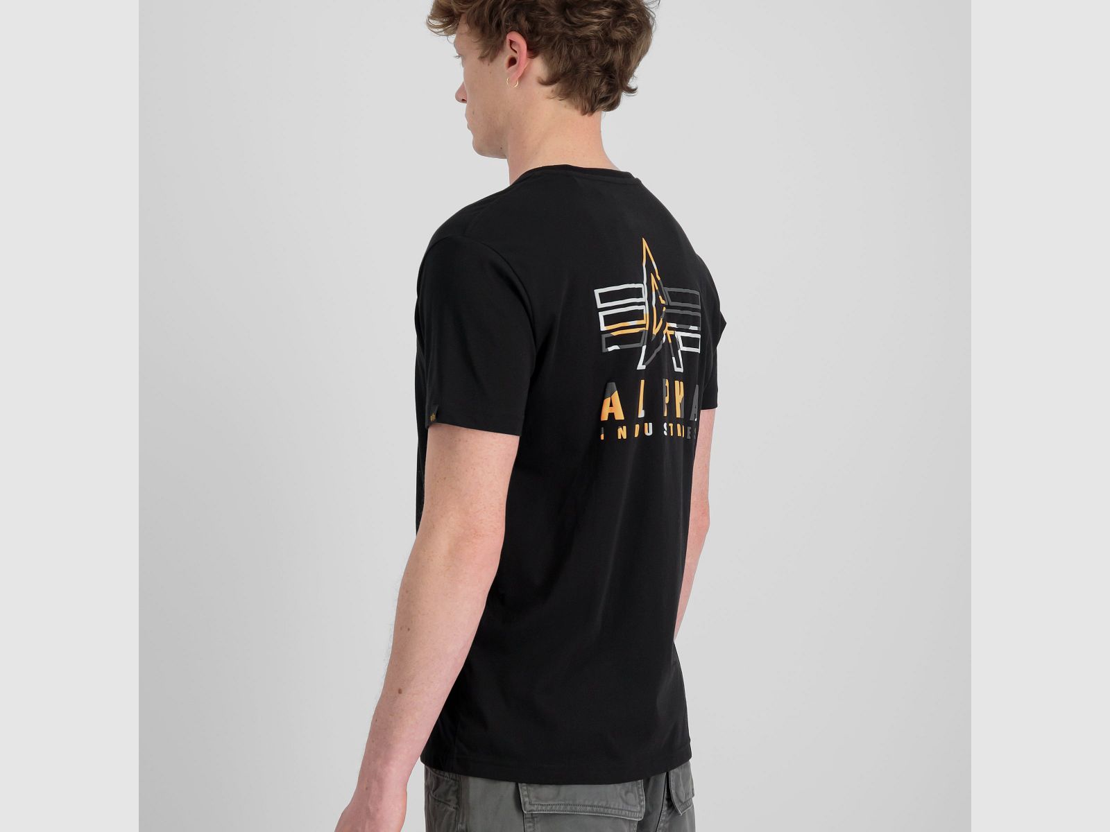 Logo Puff Print Back Print T-Shirt, Bild 12 von 14