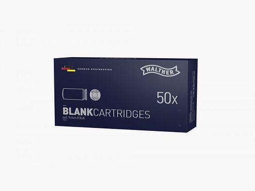 Platzpatronen Walther / Titan / Black Mamba 50er Packung