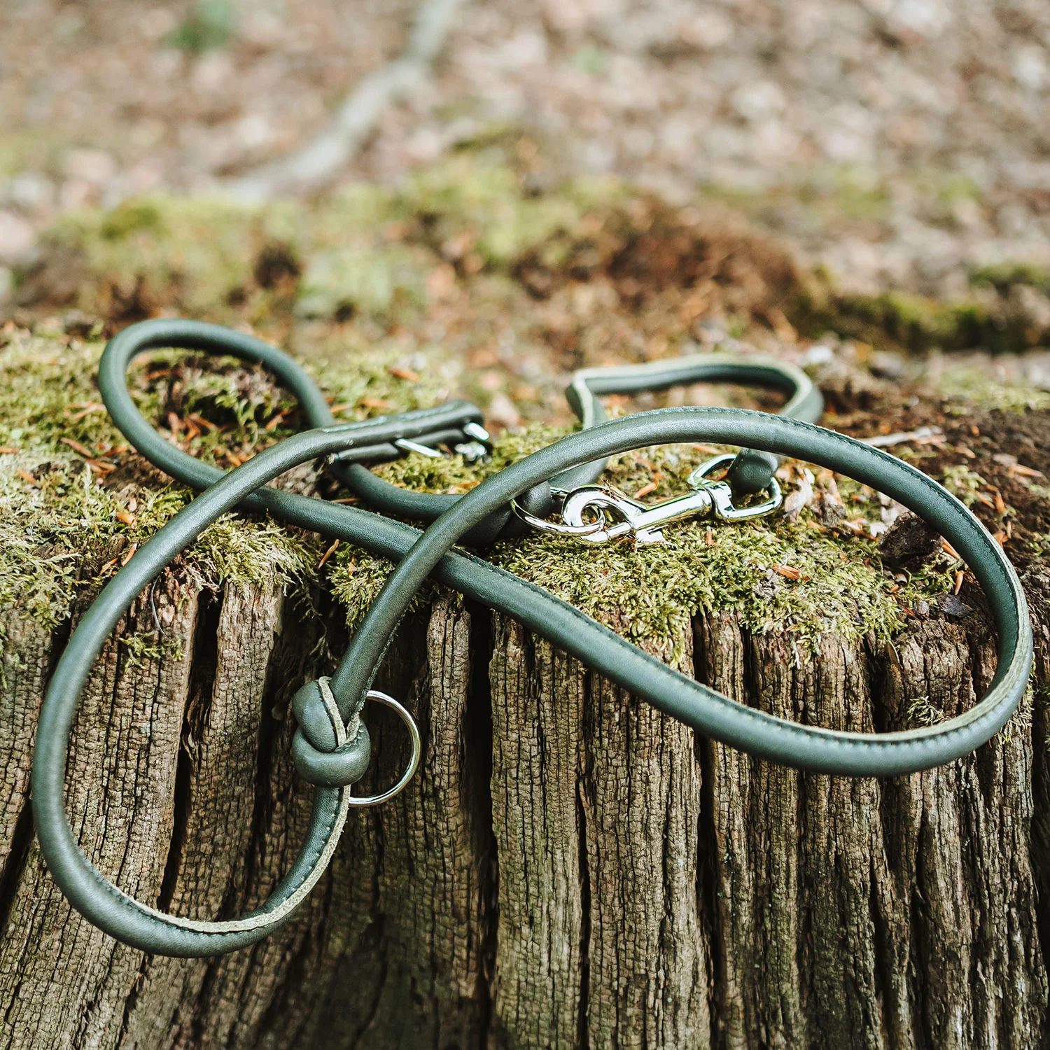 Hunter Adjustable Lead Round & Soft Munich in Green, image 2 of 9