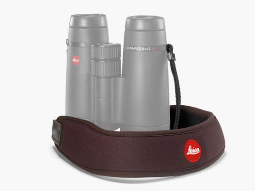 Leica Neopren Fernglasgurt schokoladenbraun 42053