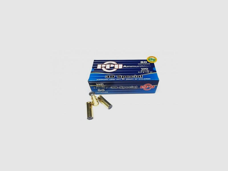 PRVI PARTIZAN Munition Kal.38 SPECIAL WC 148 gr