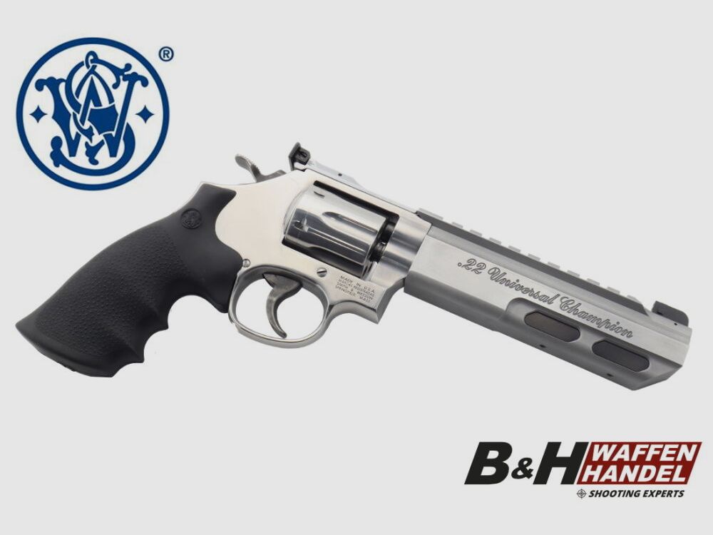 Smith & Wesson 617 Universele Kampioen S&W Klein Kaliber Revolver KK