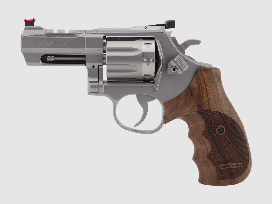  Spohr 283 Carry Stainless 3"  .22lr Rewolwer Wyprodukowany w Niemczech 3 cale Łowiectwo i Sport, zdjęcie 3 z 11