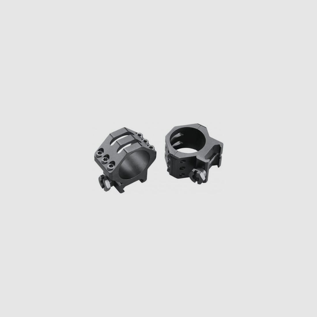 WEAVER Taktisches Skeleton-Ringpaar, 6 Schrauben, 30 mm, [fest], niedrig