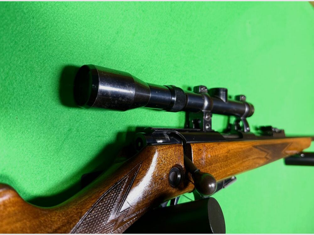 Carl Walther small caliber repeater with scope