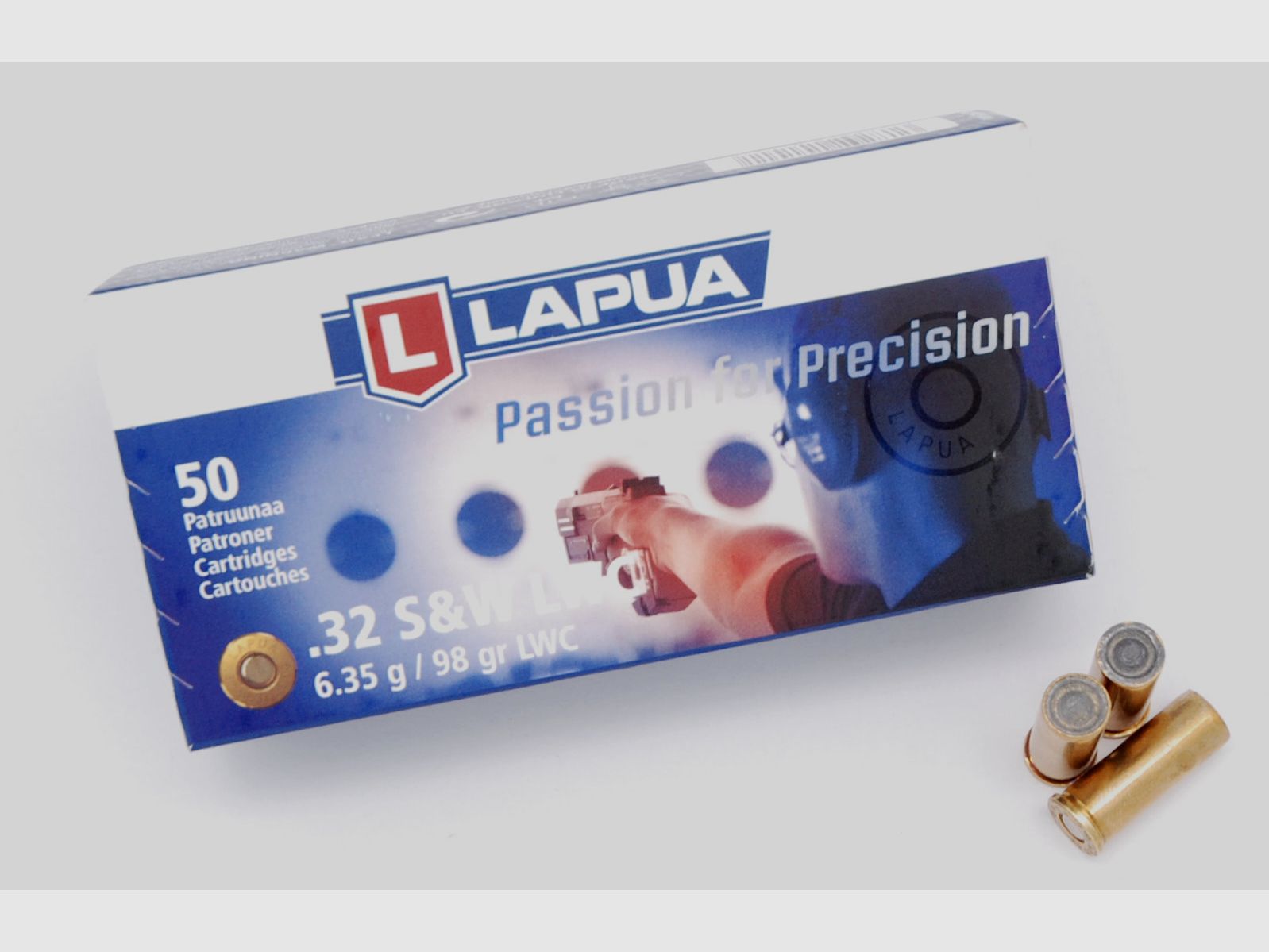 32 S&W Long LAPUA LWC 98 grs