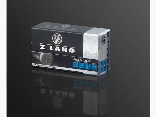 RWS Z long .22lr rimfire cartridges